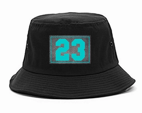 23 Cement Blue Jersey Bucket Hat