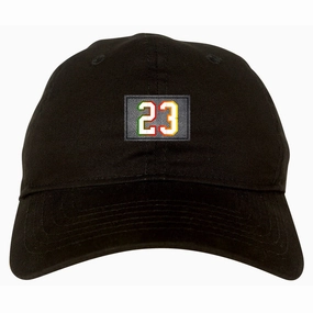 23 Cement Print Colorful Jersey Dad Hat