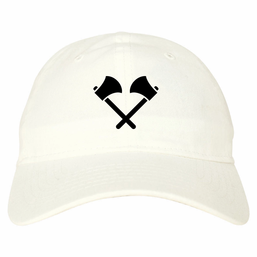 2 Ax Fireman Logo Mens Dad Hat Baseball Cap