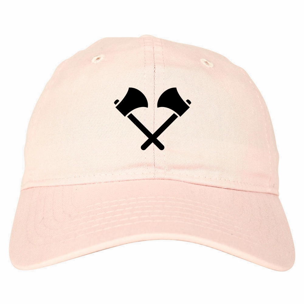 2 Ax Fireman Logo Mens Dad Hat Baseball Cap