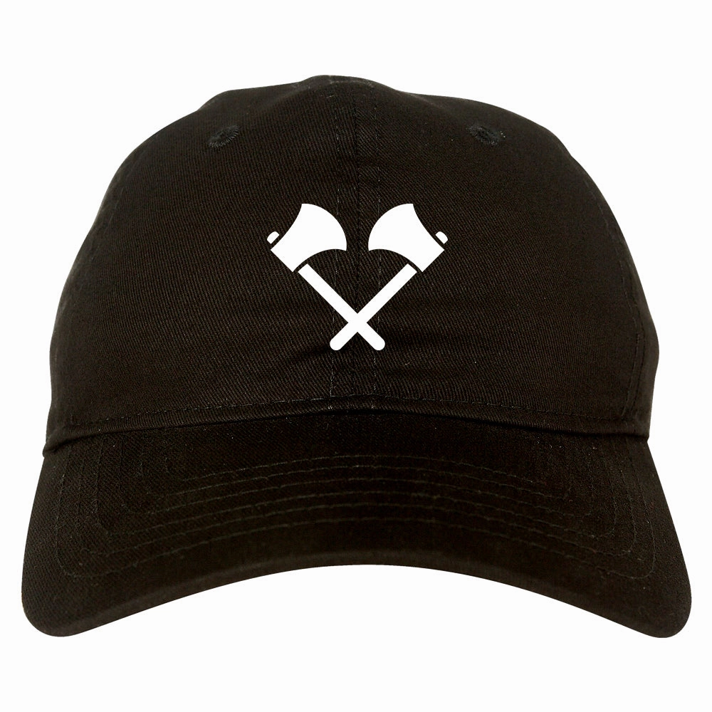 2 Ax Fireman Logo Mens Dad Hat Baseball Cap