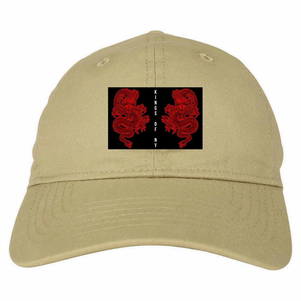 2 Chinese Dragon Dad Hat