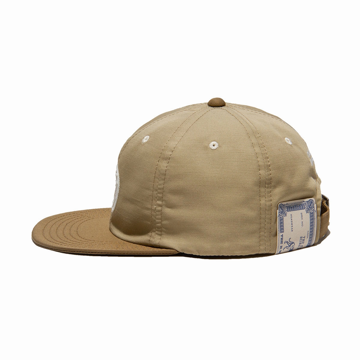 2TONE 90S CAP - Beige x Khaki