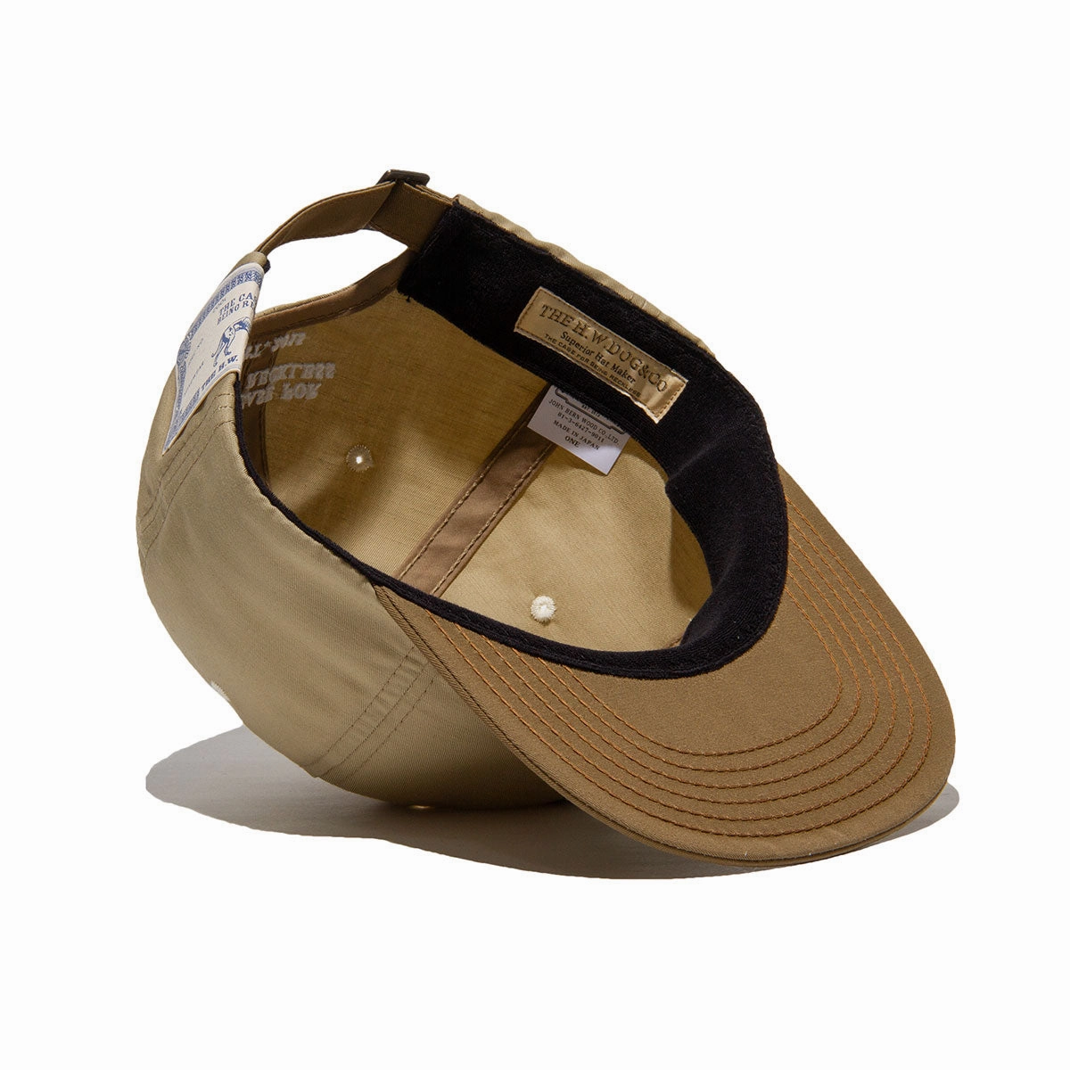 2TONE 90S CAP - Beige x Khaki