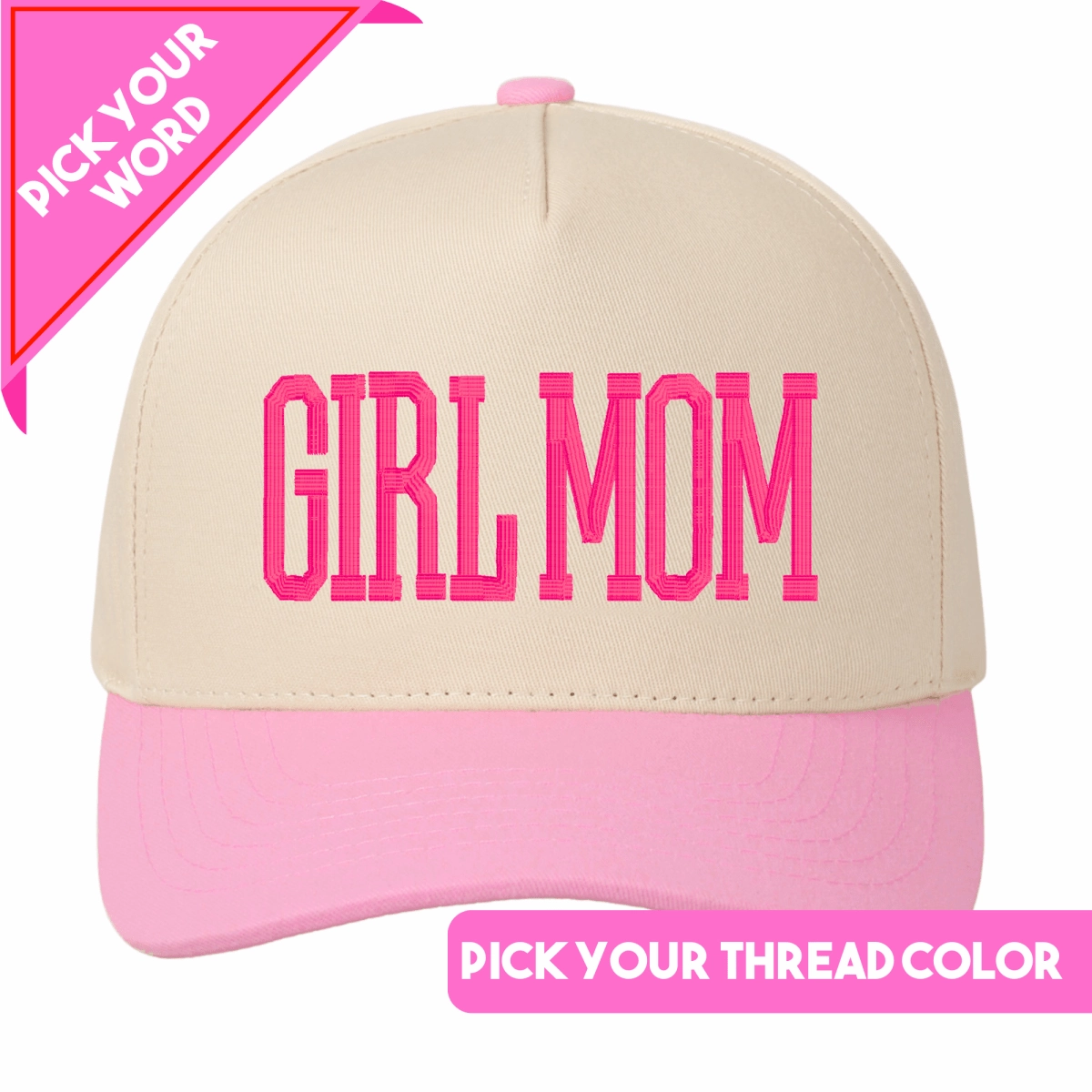 3D Embroidery Trucker Hat