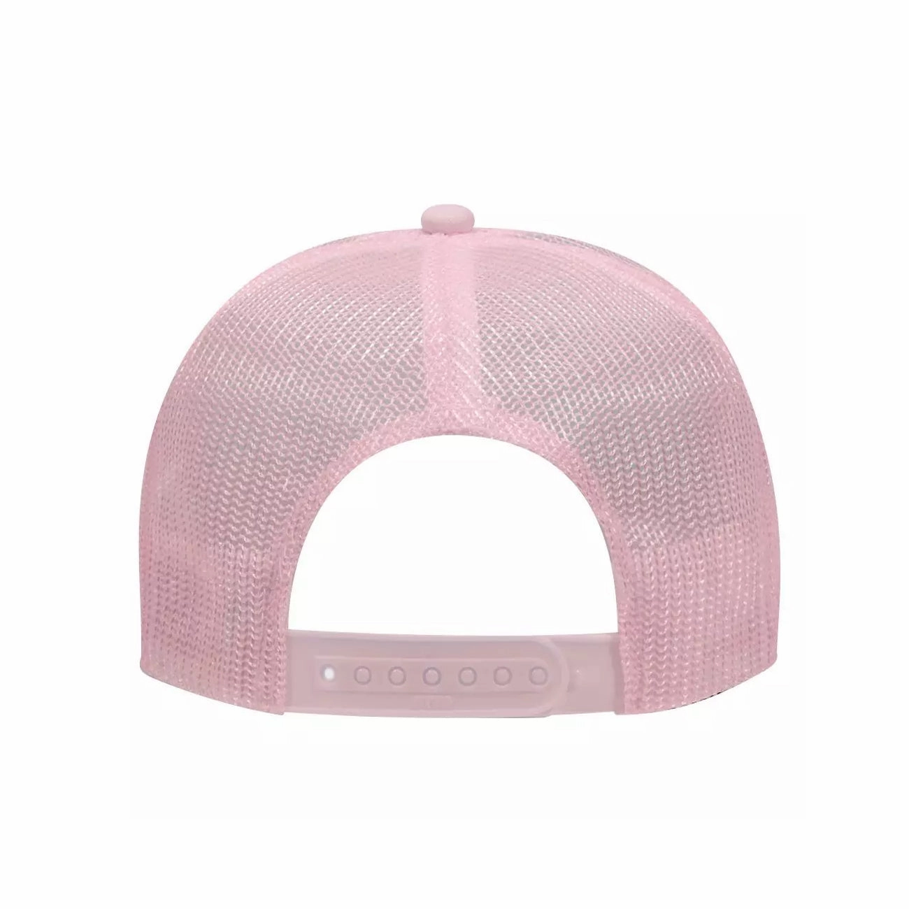 5 Panel High Crown Polyester Foam Front Mesh Back Trucker Hat (Tri-Tone)