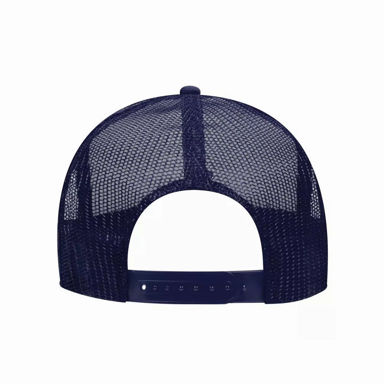 5 Panel High Crown Polyester Foam Front Mesh Back Trucker Hat (Tri-Tone)