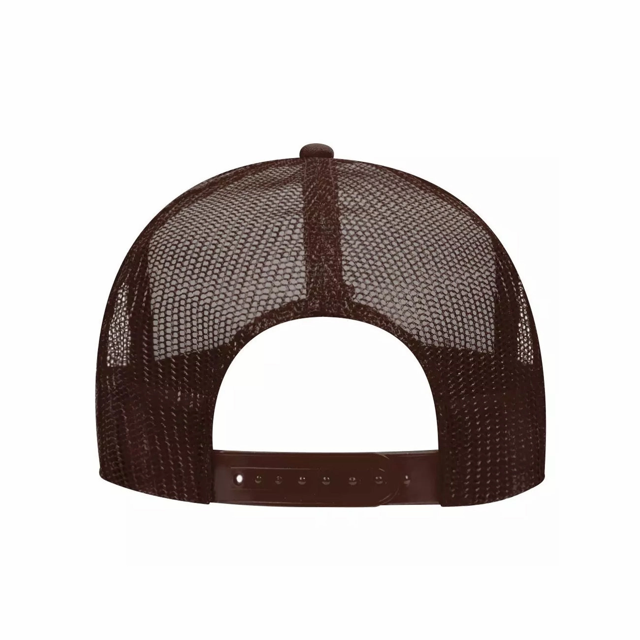 5 Panel High Crown Polyester Foam Front Mesh Back Trucker Hat (Tri-Tone)