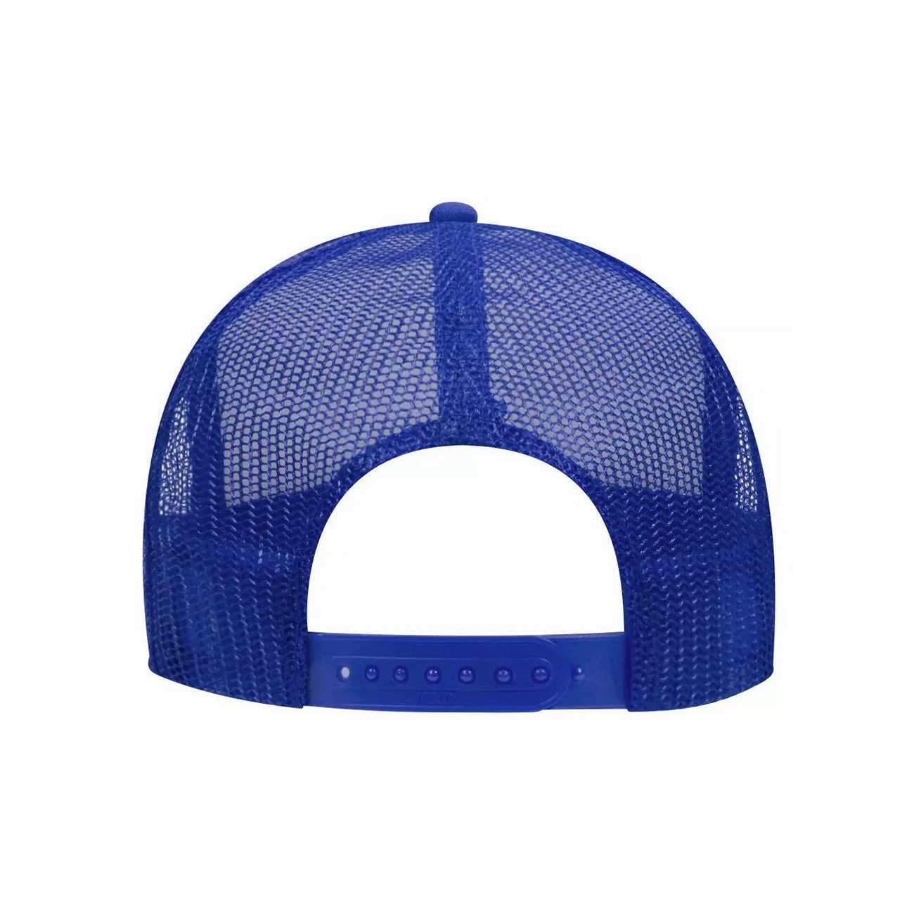 5 Panel High Crown Polyester Foam Front Mesh Back Trucker Hat (Tri-Tone)