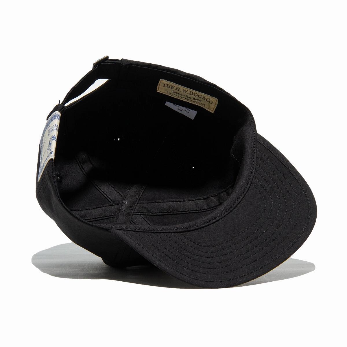 64 CLOTH CYCLING CAP - Black