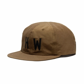 64 CLOTH CYCLING CAP - Brown