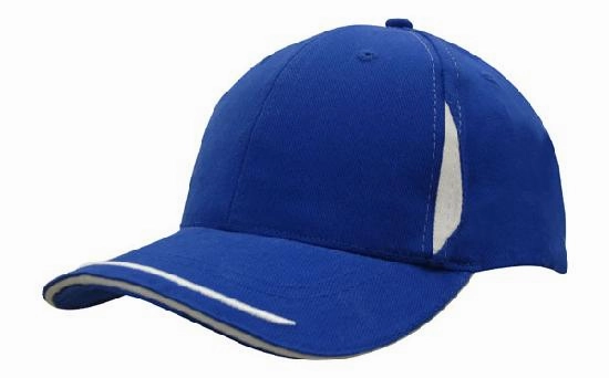 6 Panel BHC Cap Crown Insert & Sandwich - Custom Embroidered