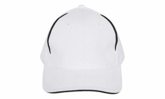6 Panel BHC Cap with Crown Inserts-Sandwich - Custom Embroidered