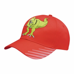 6 Panel Breathe P-Twill with Peak Print Cap - Custom Embroidered