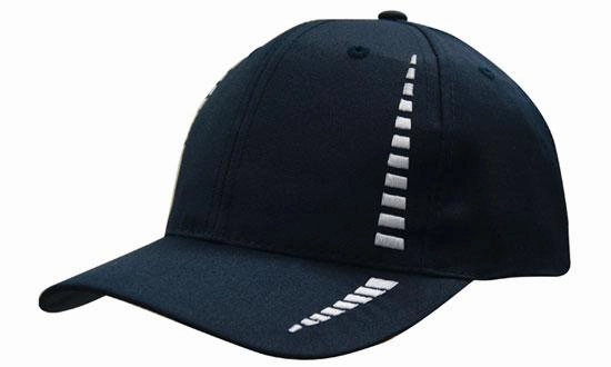 6 Panel Cap Breathable P-Twill Emb Checks - Custom Embroidered