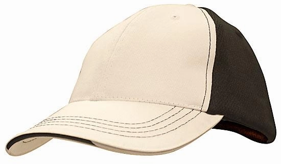 6 Panel Cool Mesh Trucker Cap with Sandwich - Custom Embroidered