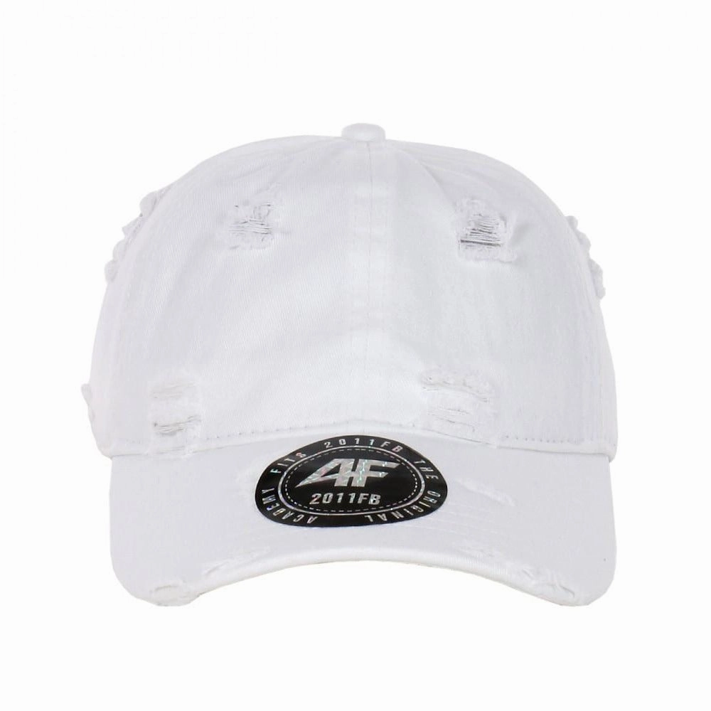 6 Panel Low Profile Vintage Distressed Curved Visor Buckle Back Closure