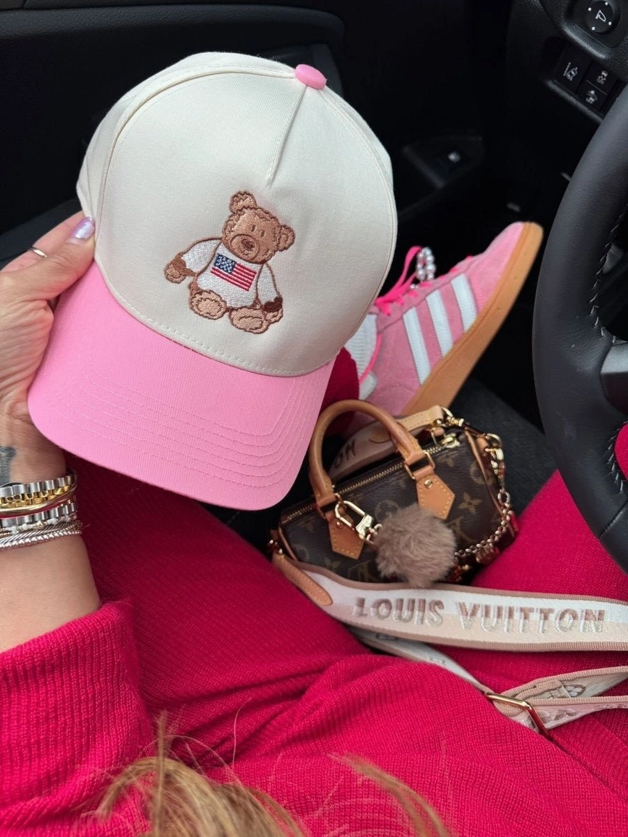 'Star Spangled Teddy' Trucker Hat