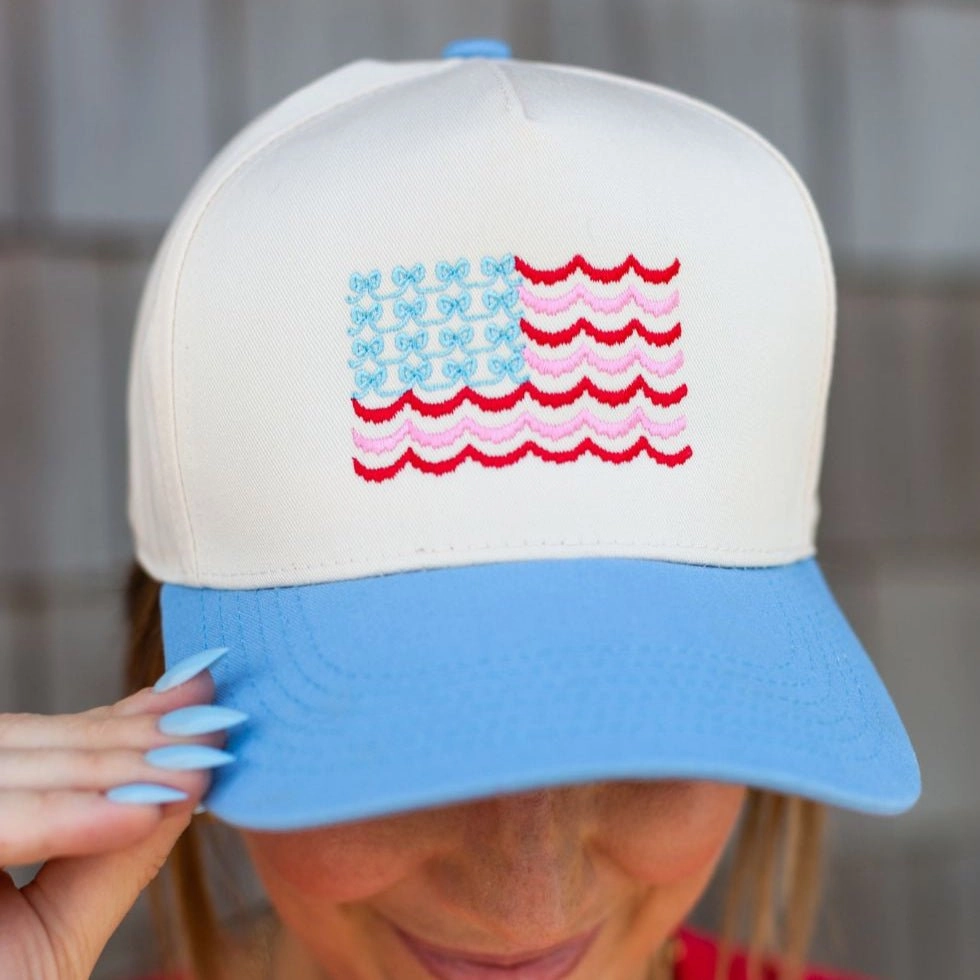 'The Preppy Patriot' Trucker Hat
