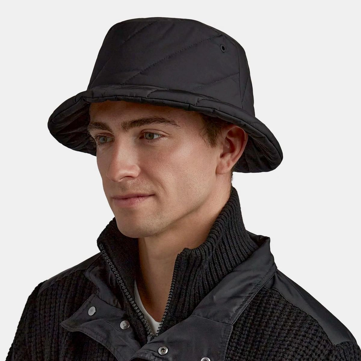 Abbott Thindown Quilted Bucket Hat