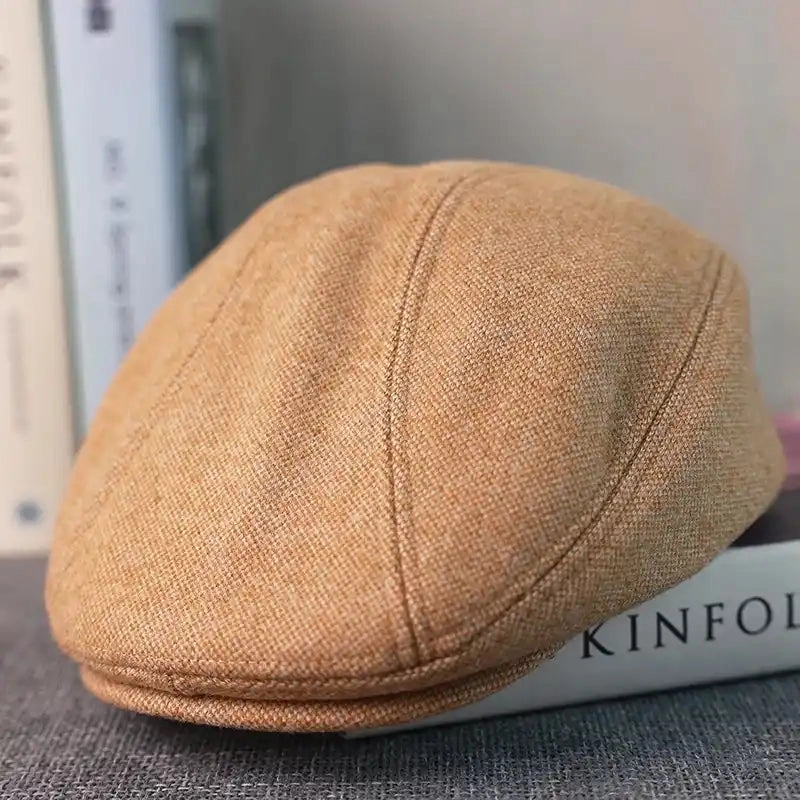 Aberdeen Vintage Wool Flat Cap