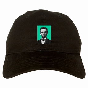Abraham Lincoln Portrait Mens Dad Hat