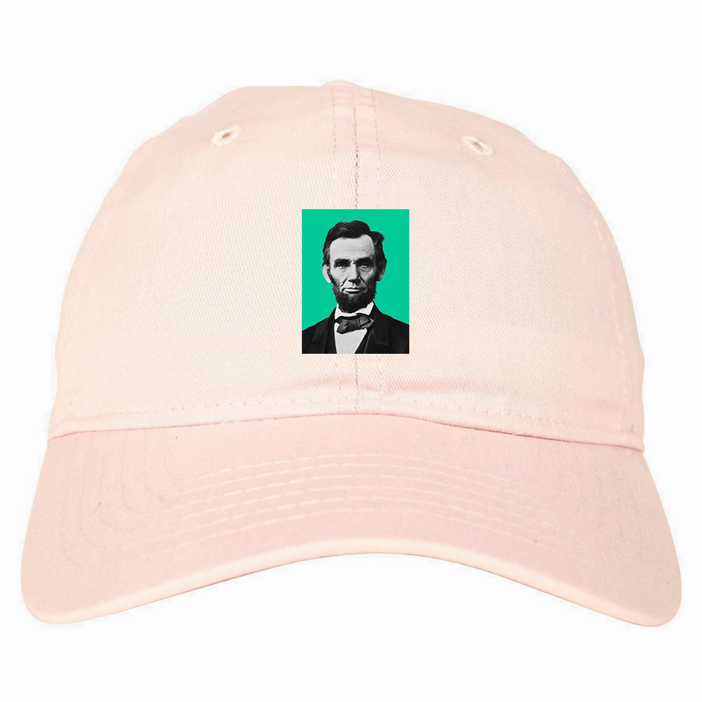 Abraham Lincoln Portrait Mens Dad Hat