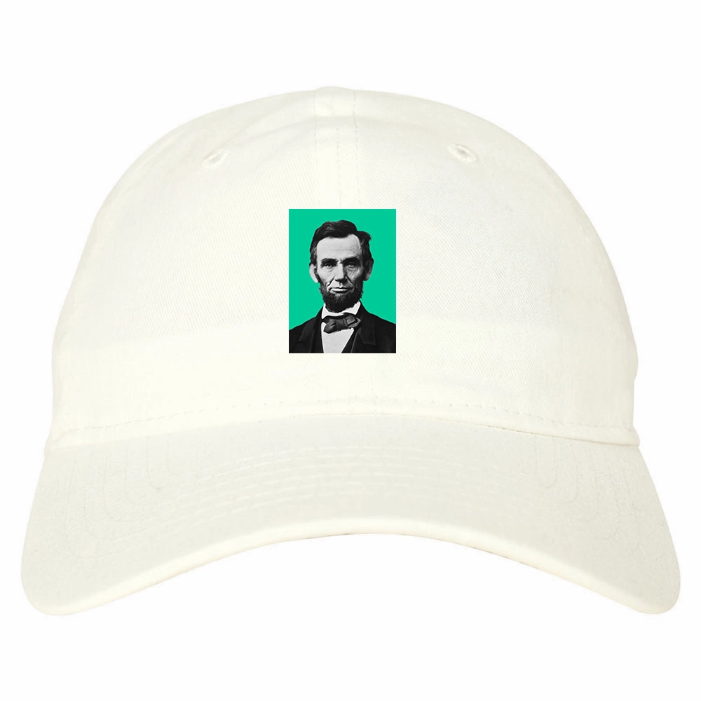 Abraham Lincoln Portrait Mens Dad Hat