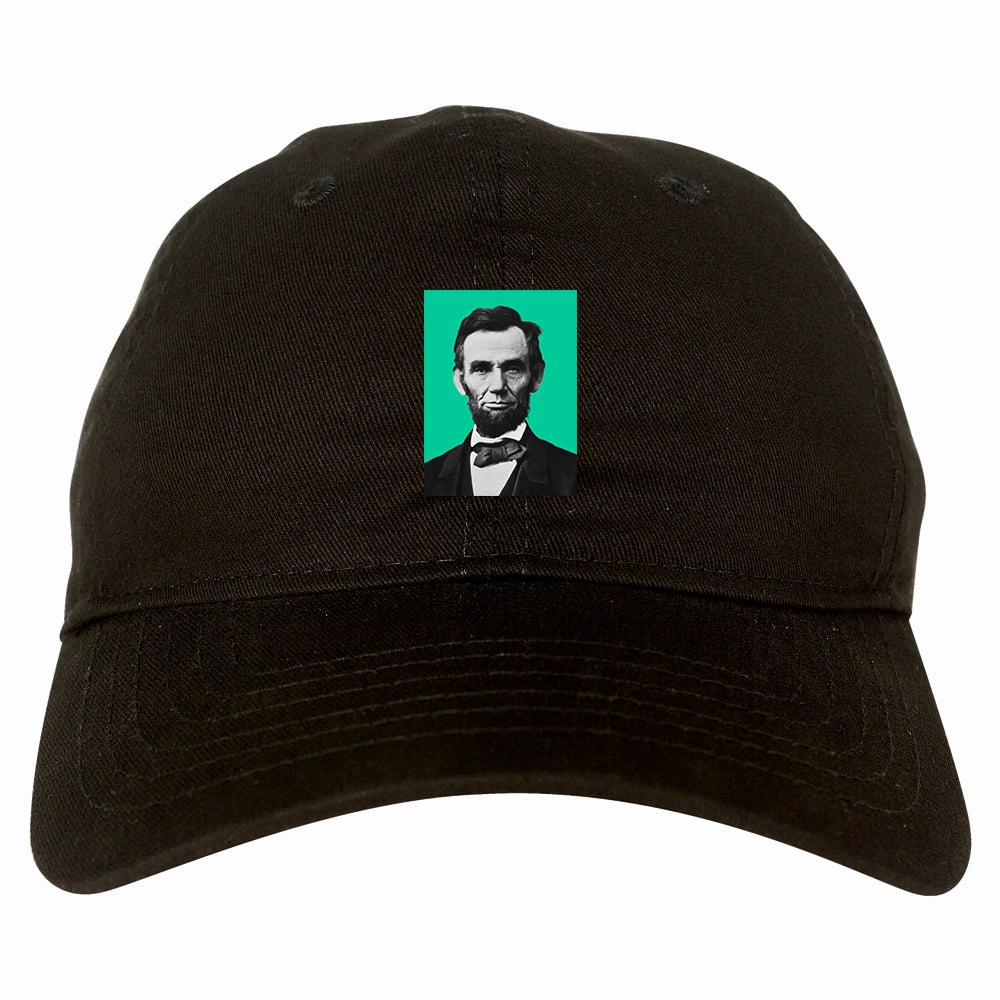 Abraham Lincoln Portrait Mens Dad Hat
