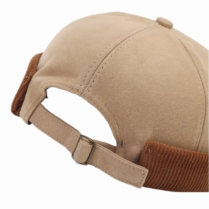 Ace Corduroy Hem Cotton Docker Cap