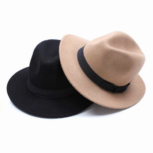 Adams Plain Wool Fedora Hat