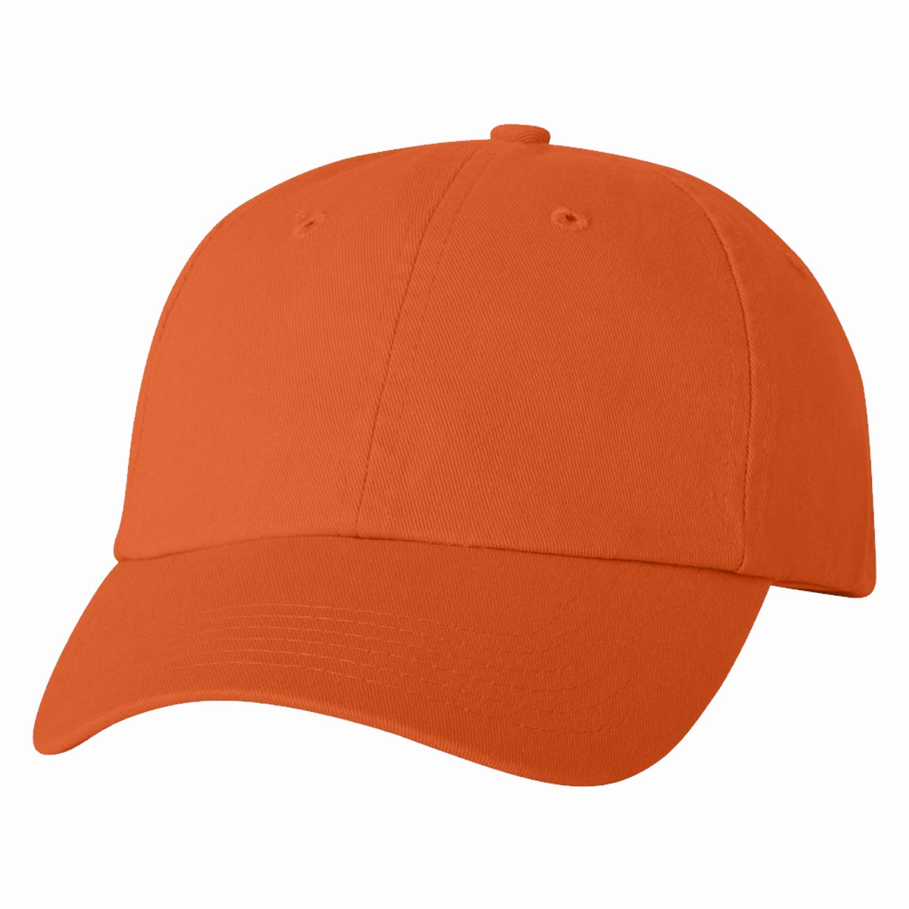 Adult Bio-Washed Cotton Unstructured Dad Hat w/ Adjustable Strapback