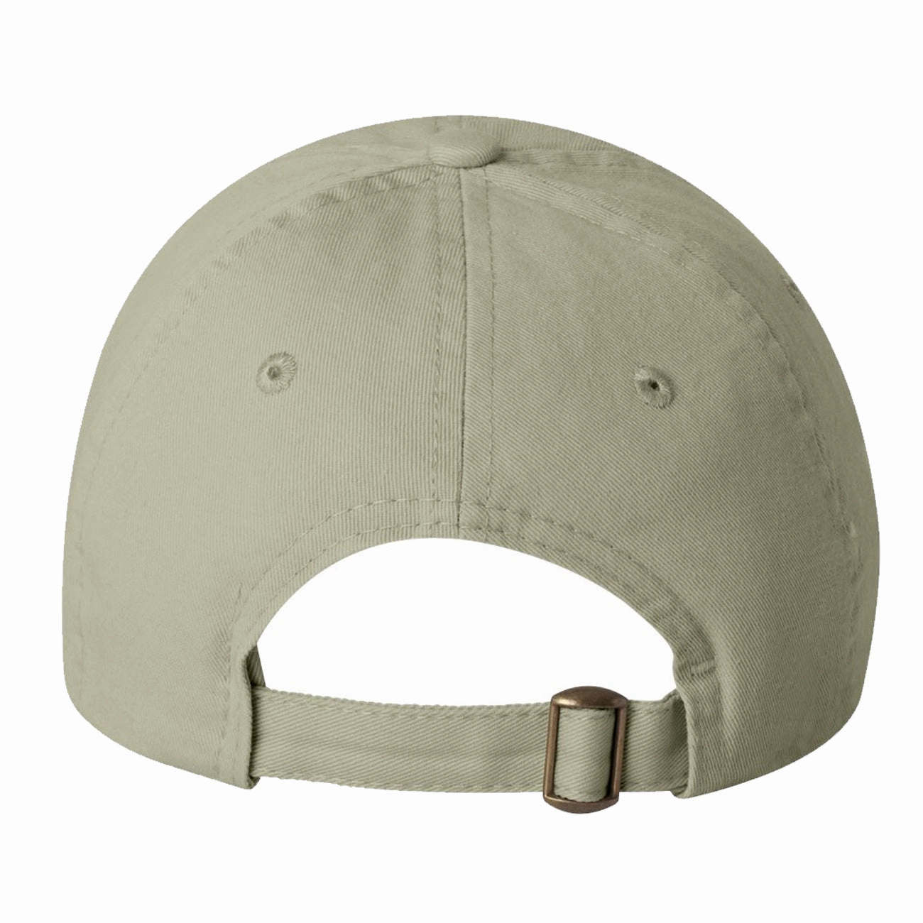 Adult Bio-Washed Cotton Unstructured Dad Hat w/ Adjustable Strapback