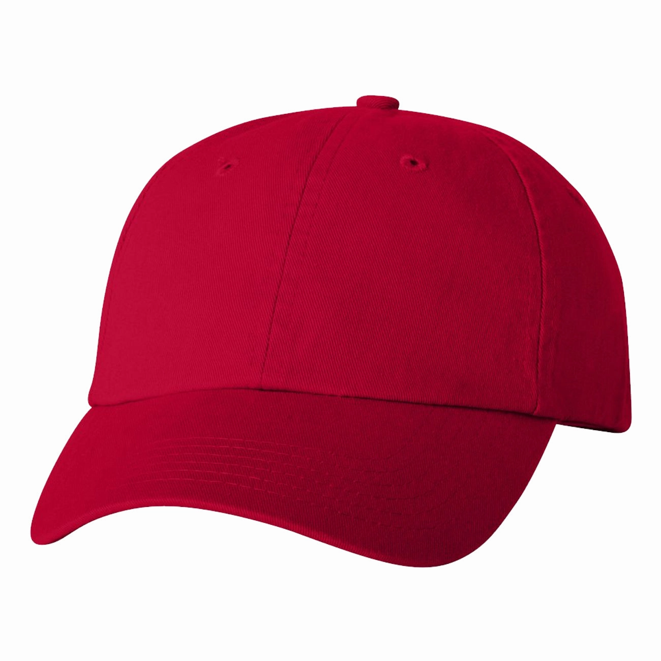 Adult Bio-Washed Cotton Unstructured Dad Hat w/ Adjustable Strapback