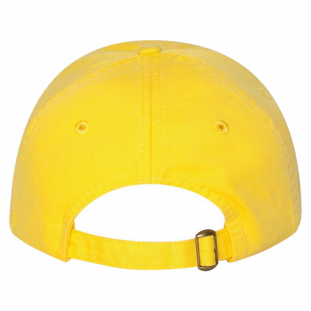 Adult Bio-Washed Cotton Unstructured Dad Hat w/ Adjustable Strapback