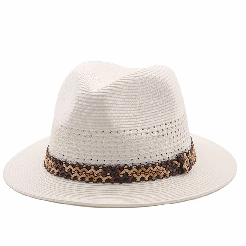 Aegean Sun Ribbon Fedora Hat