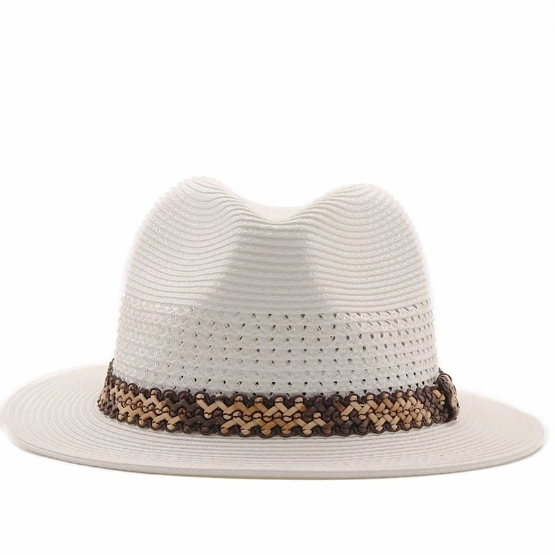 Aegean Sun Ribbon Fedora Hat
