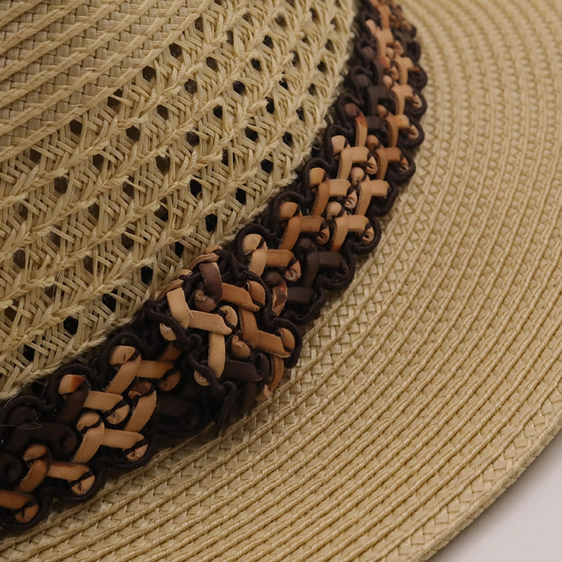 Aegean Sun Ribbon Fedora Hat