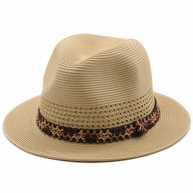 Aegean Sun Ribbon Fedora Hat