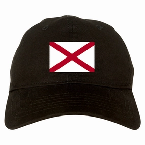 Alabama State Flag AL Chest Mens Dad Hat