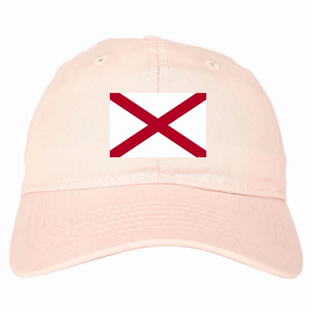 Alabama State Flag AL Chest Mens Dad Hat