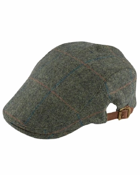 Alan Paine Combrook Adjustable Tweed Cap Clearance