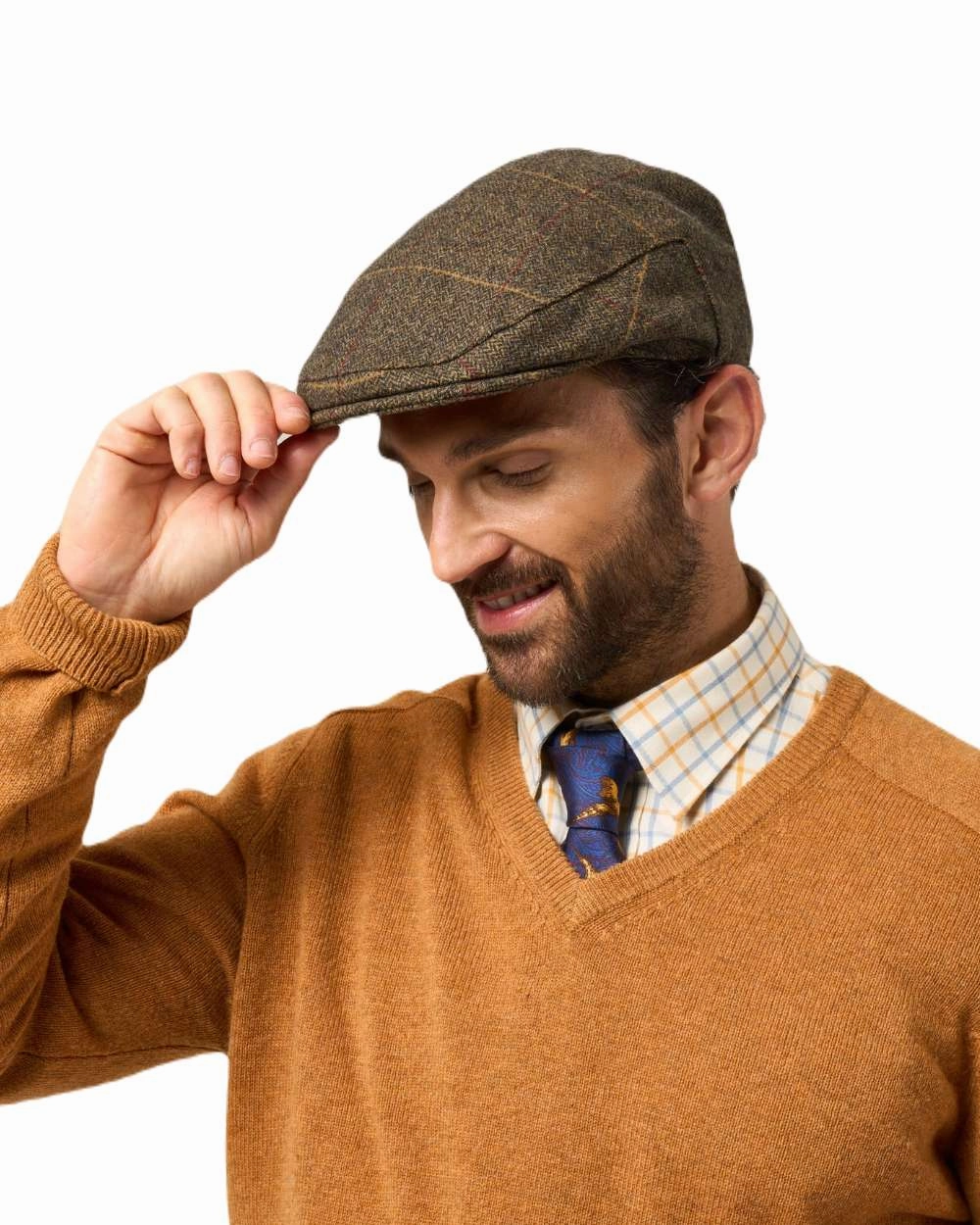 Alan Paine Combrook Tweed Cap