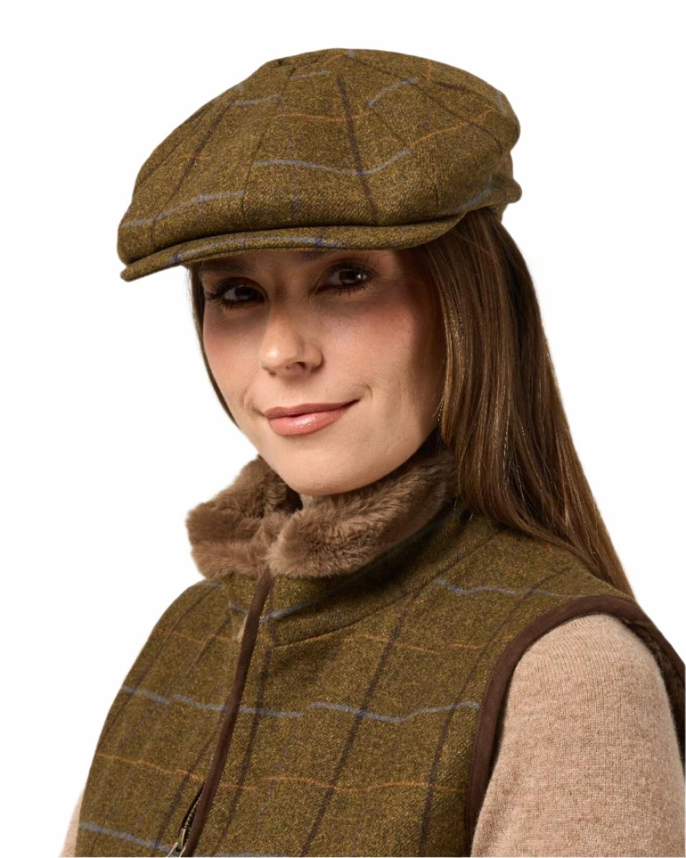 Alan Paine Ladies Combrook Tweed Cap