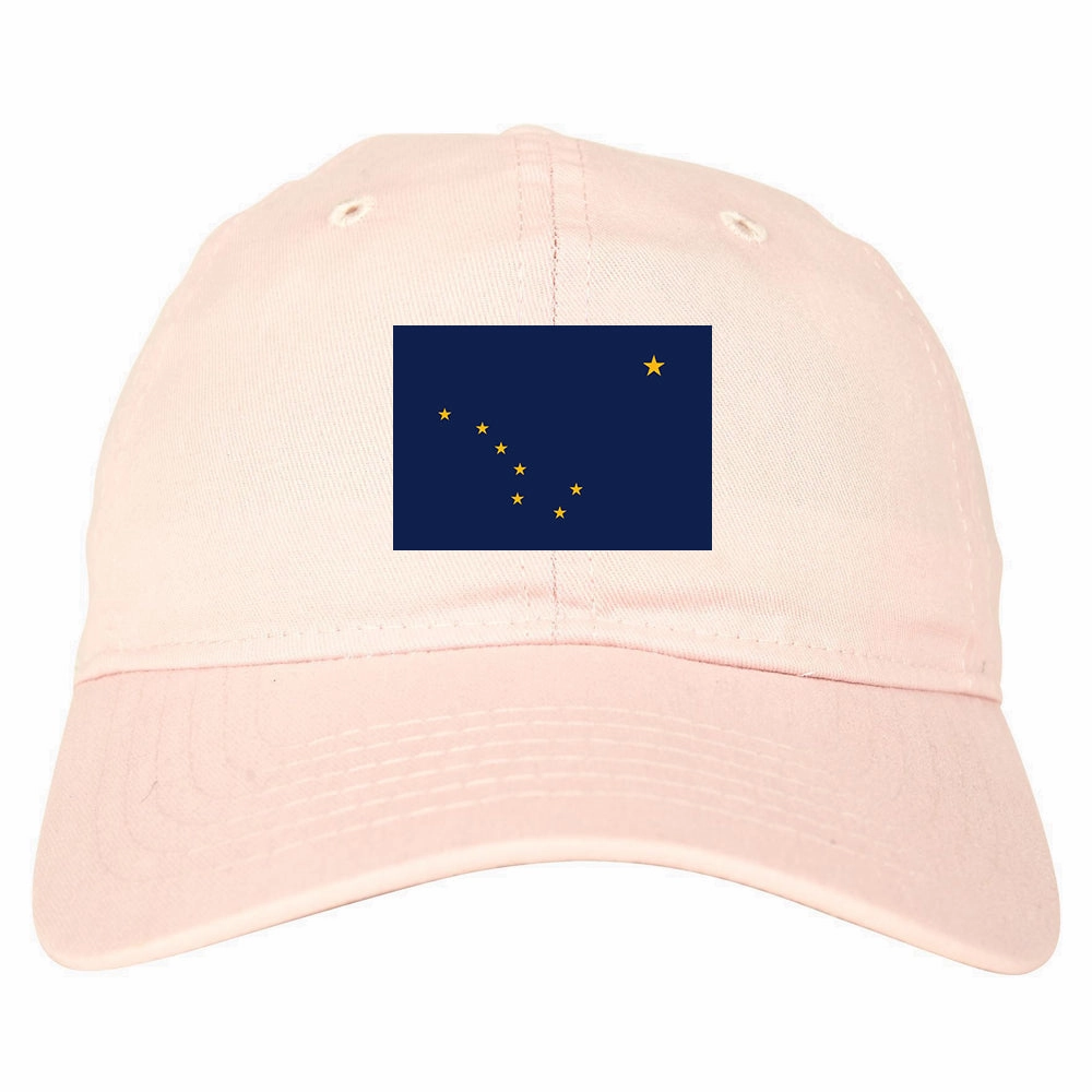 Alaska State Flag AK Chest Mens Dad Hat