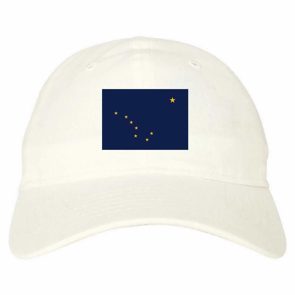 Alaska State Flag AK Chest Mens Dad Hat