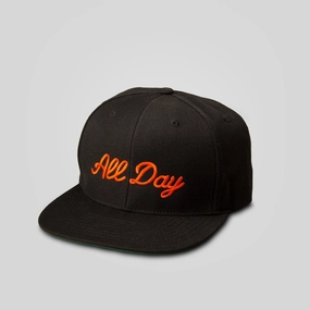 All Day Snapback in Black