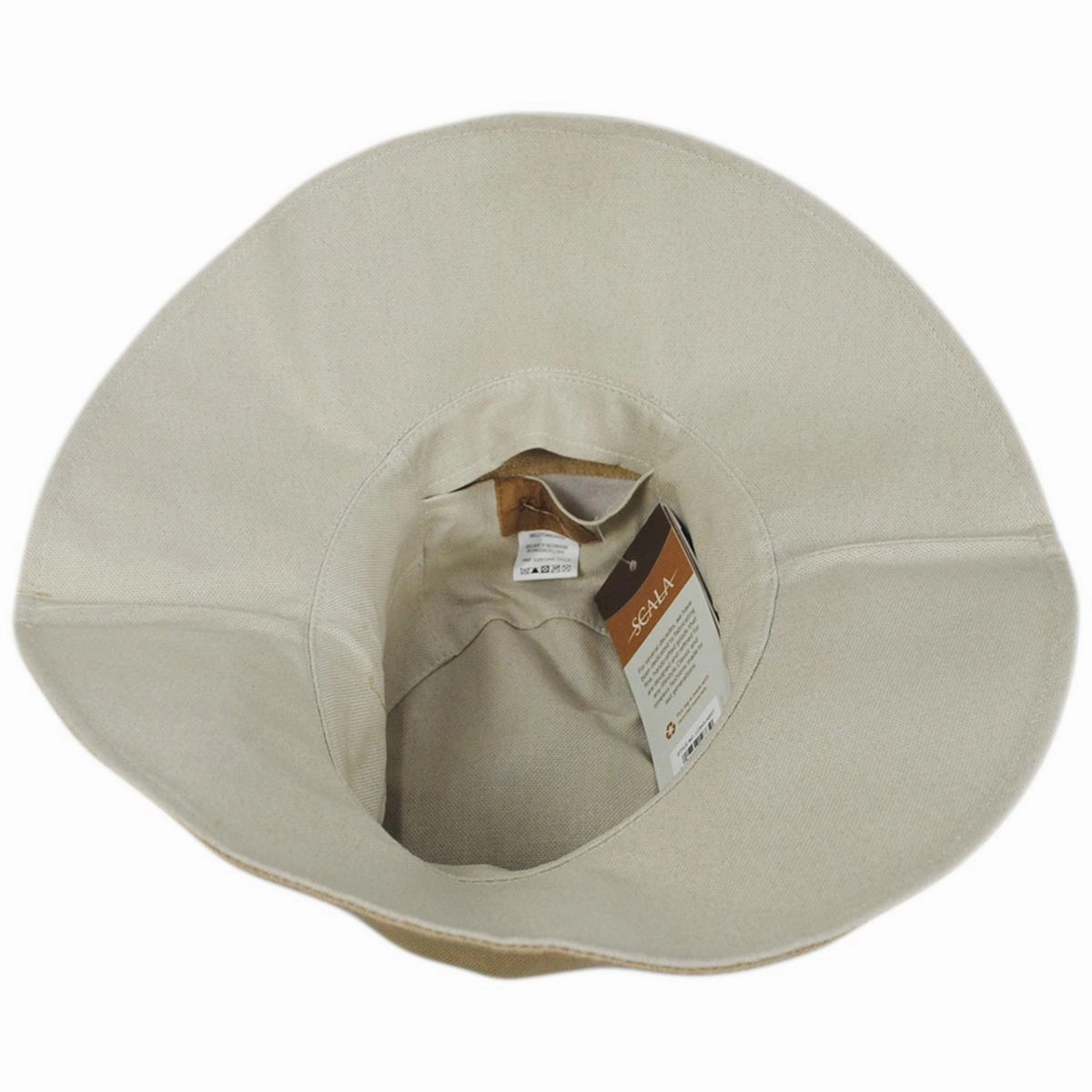 Alma Ponytail Cotton Bucket Hat