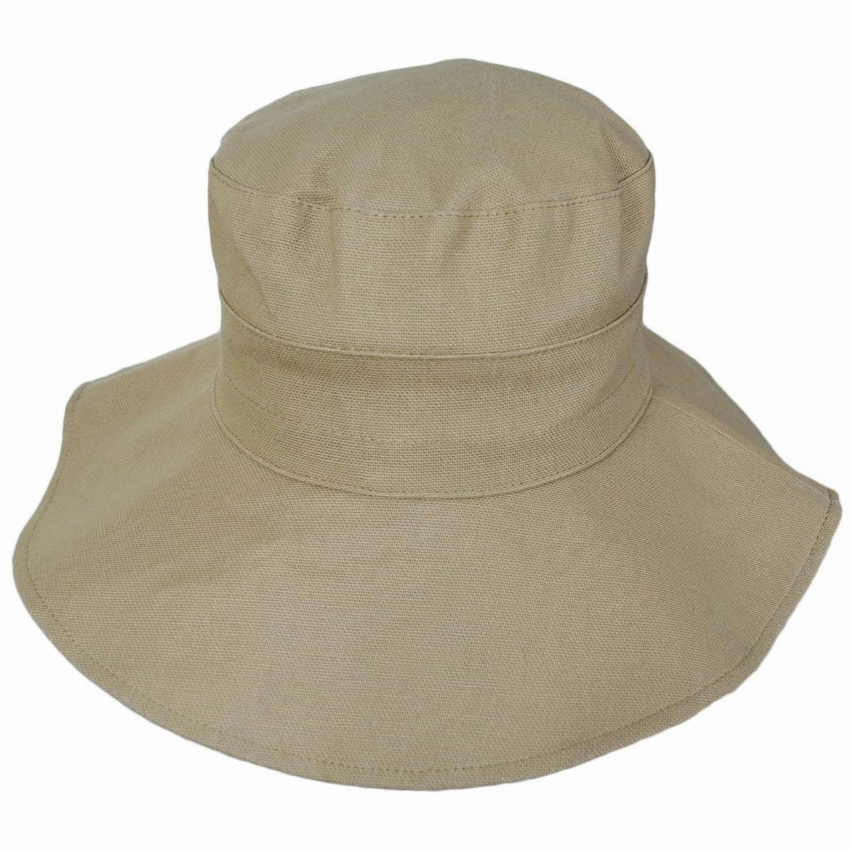 Alma Ponytail Cotton Bucket Hat