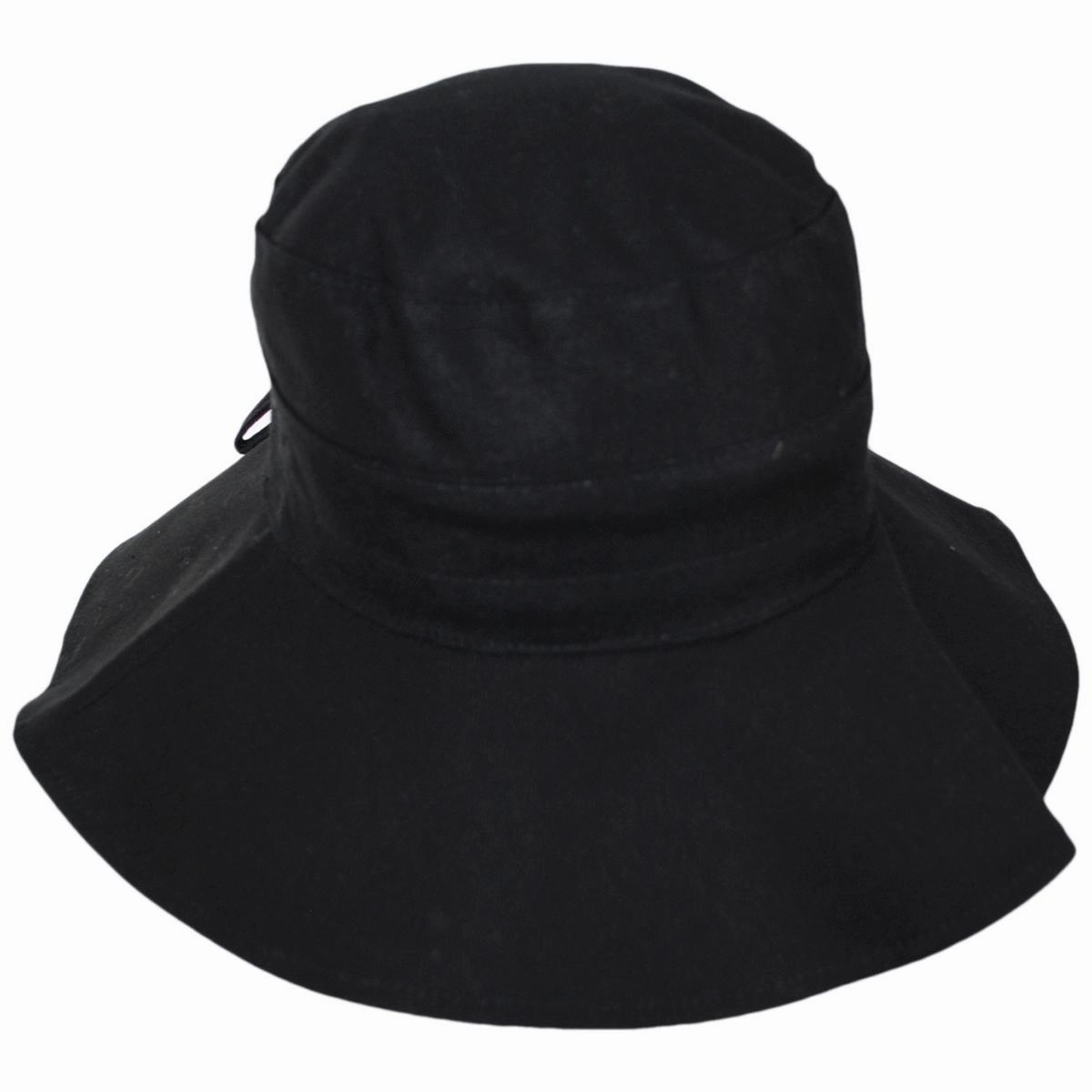Alma Ponytail Cotton Bucket Hat